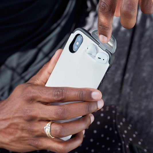 Nuvewave Phone Case With Airpods Holder