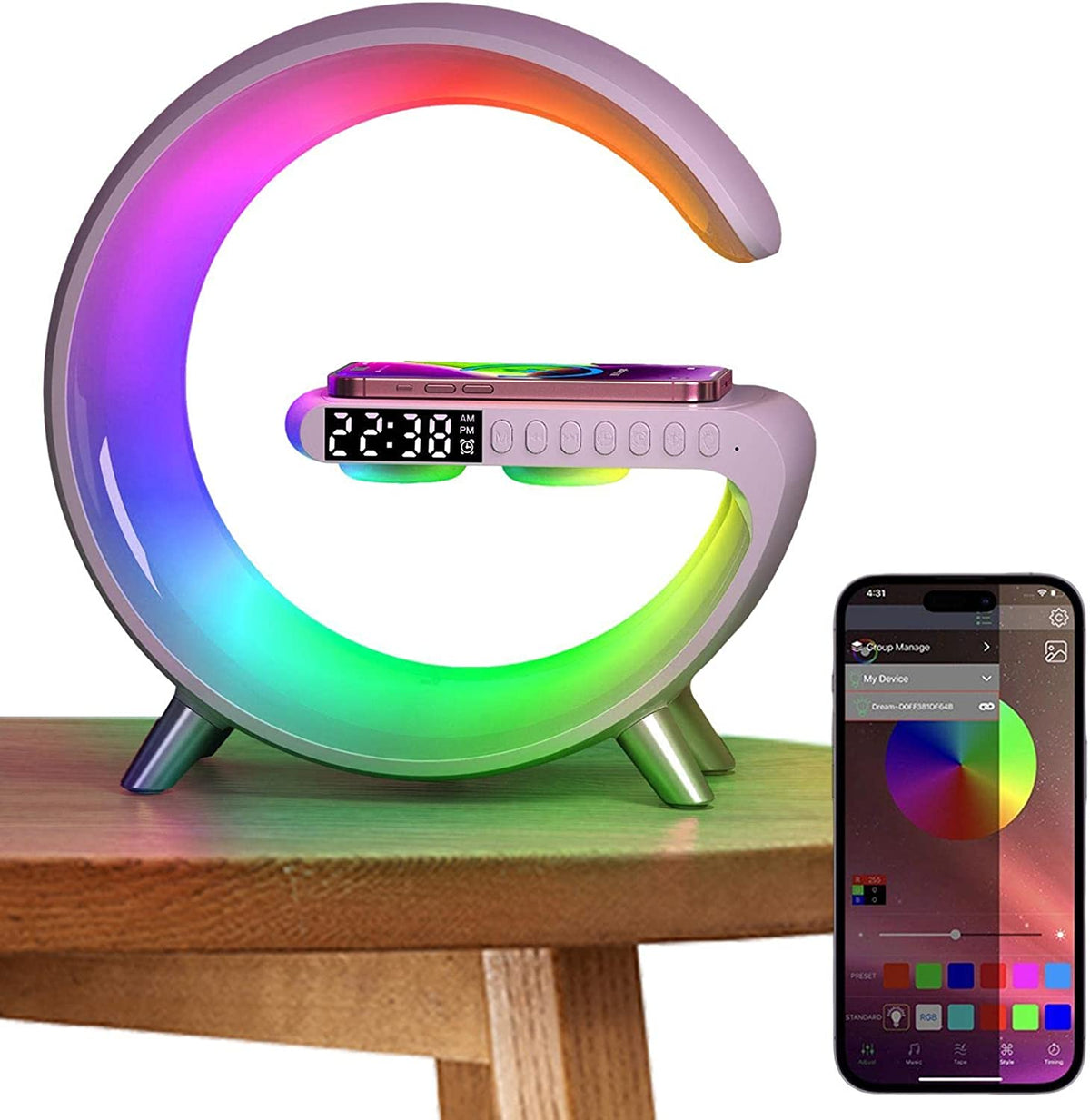 Nuvewave Charger Lamp