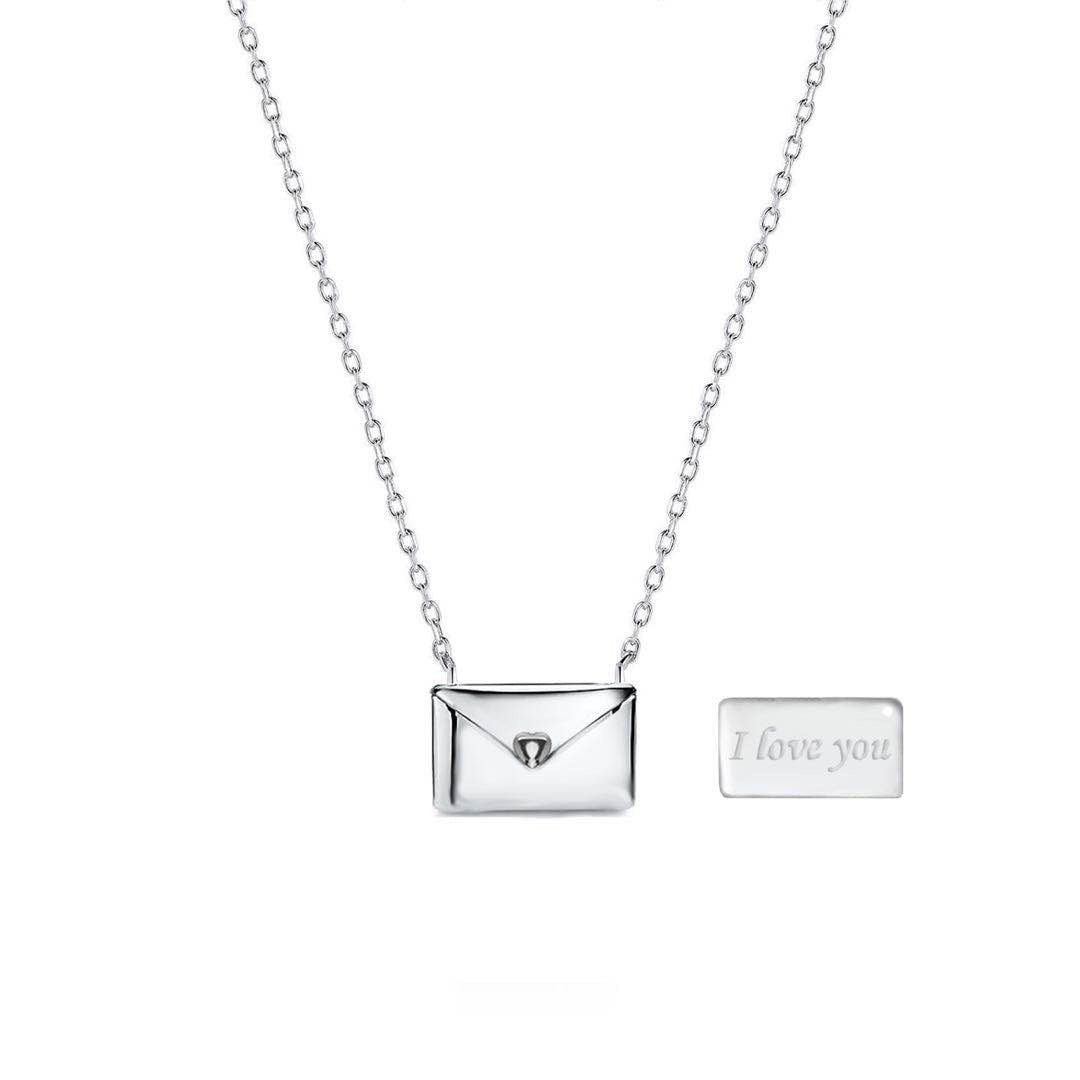 Nuvewave Envelope Pendant Necklace