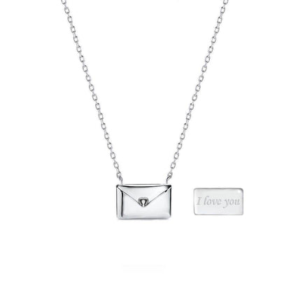 Nuvewave Envelope Pendant Necklace