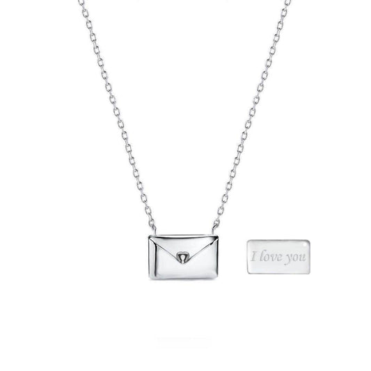 Nuvewave Envelope Pendant Necklace